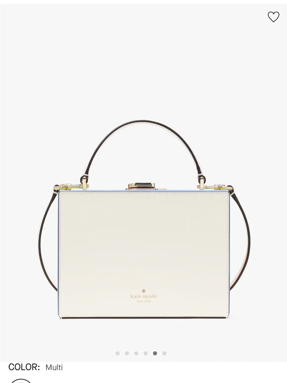 $429 Kate Spade ♠️ Snack Bar Popsicle Crossbody Bag Novelty Box Bag Strap NWT